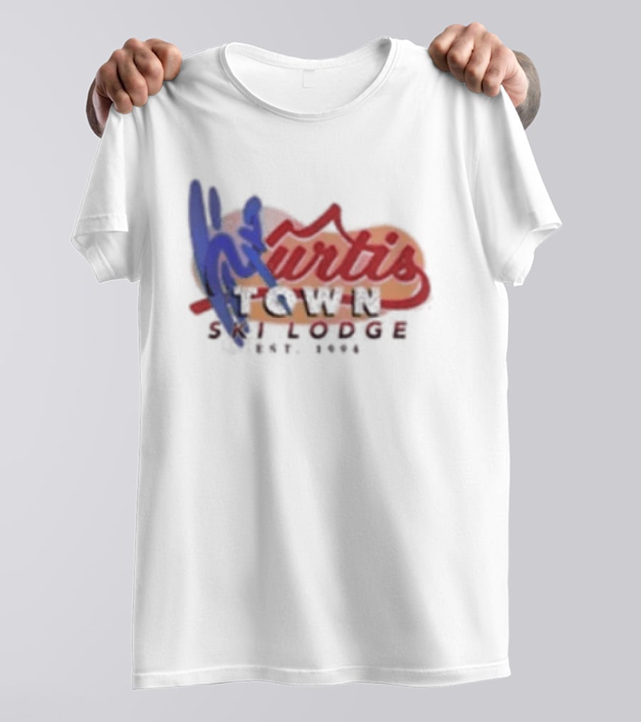Kurtis Conner Ski Lodge Est 1994 Retro Winter Lodge T-Shirt