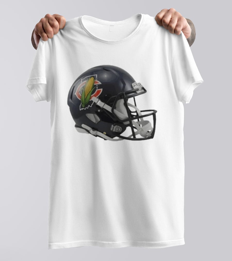 Chicago Bears Indiana Corn Helmet 2026 Edition T-Shirt