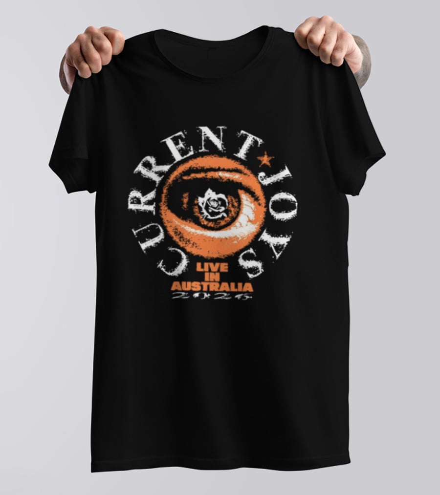 Current Joys Eye Live In Australia 2026 Two Sided T-Shirt