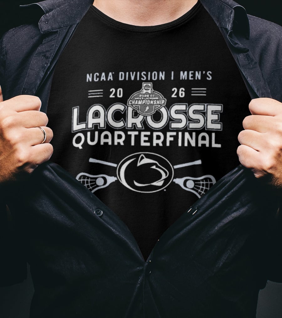 NCAA Division I Men's 2026 Lacrosse Quarterfinal Penn State Nittany Lions T-Shirt