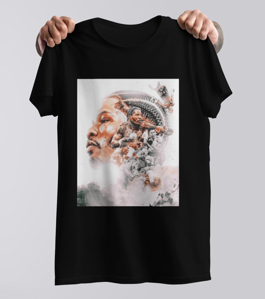 Gervonta Davis Tank Boxing Montage Fighter T-Shirt