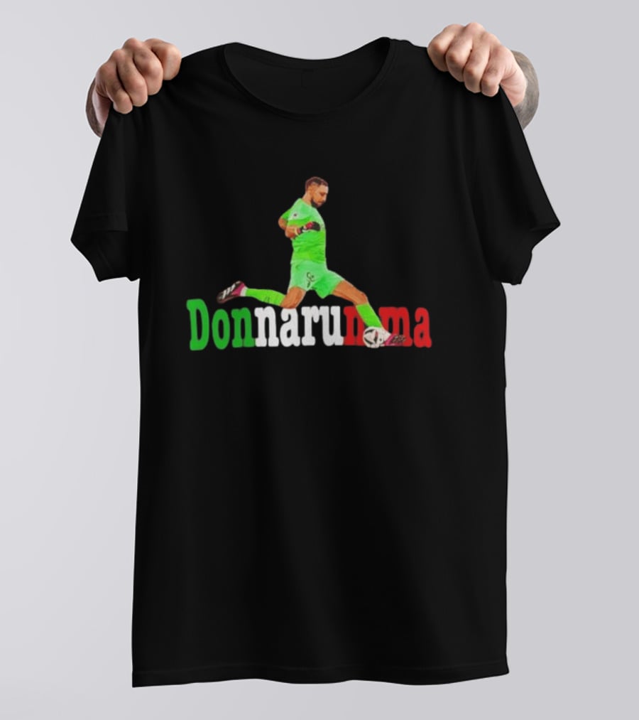 Donnarumma Italian Goalkeeper Action Pose Football Soccer T-Shirt