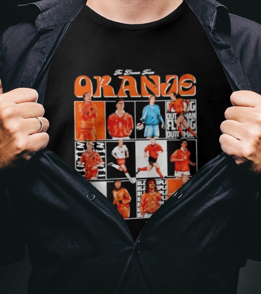 The Oranje Holland Football Legends Dream Team Series T-Shirt