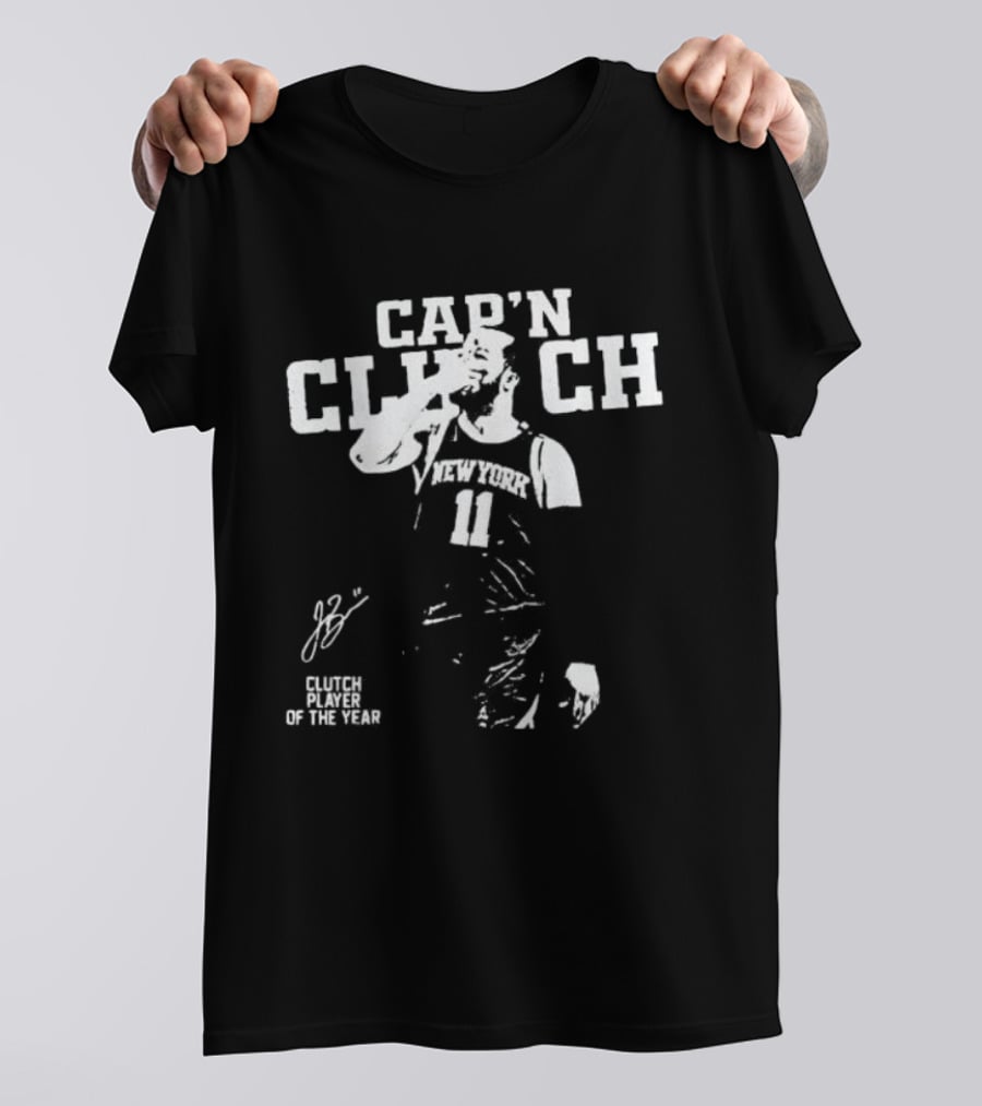 Cap'n Clutch Player Of The Year Jalen Brunson T-Shirt