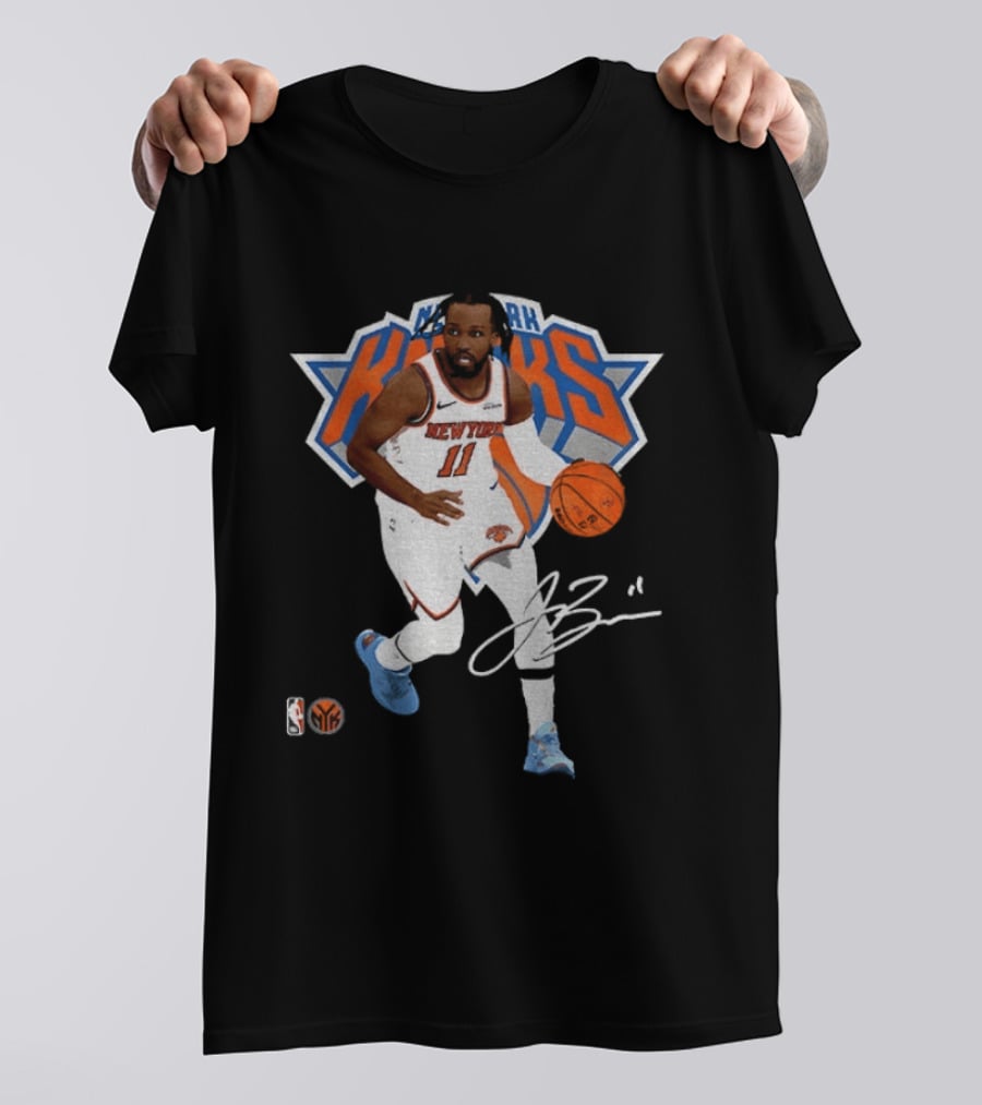 Jalen Brunson Dunk New York Knicks Basketball NBA T-Shirt