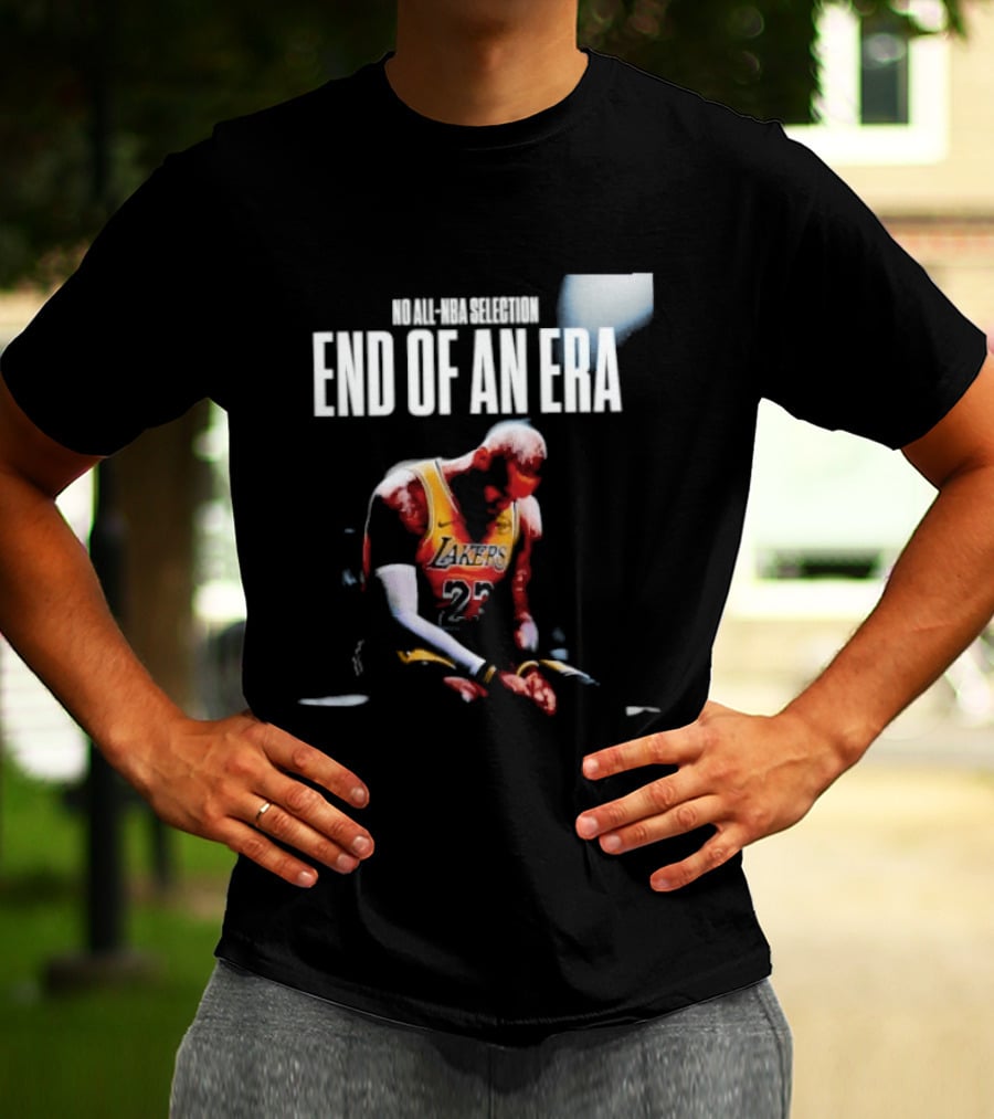 LeBron James End Of An Era NBA Lakers 23 T-Shirt