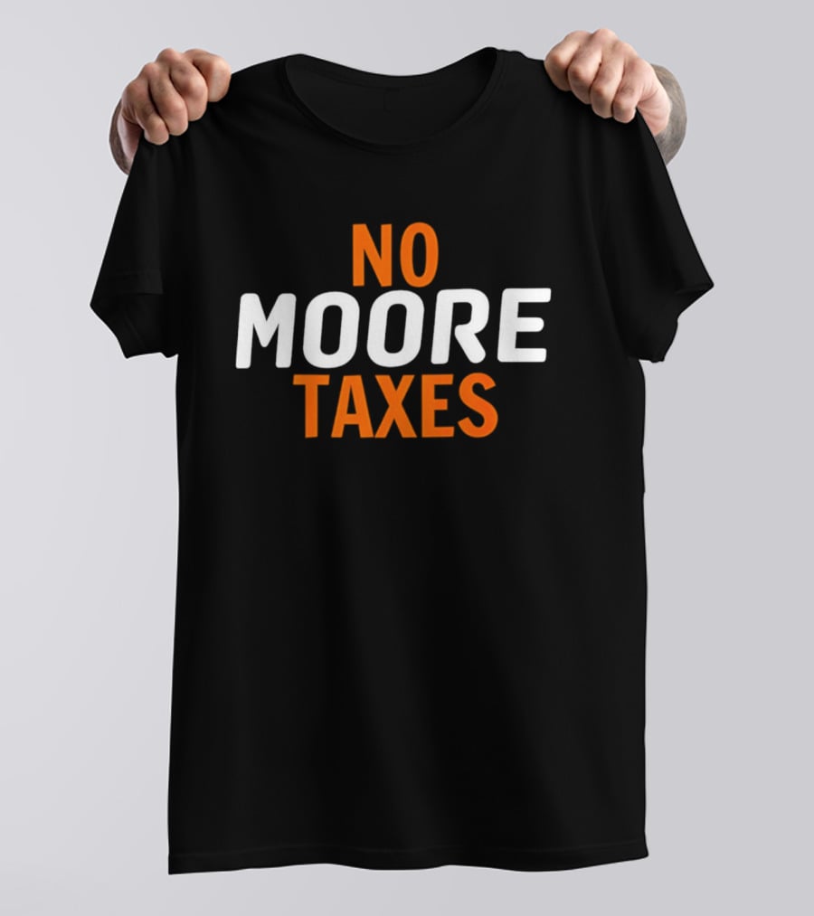 No Moore Taxes Simple T-Shirt