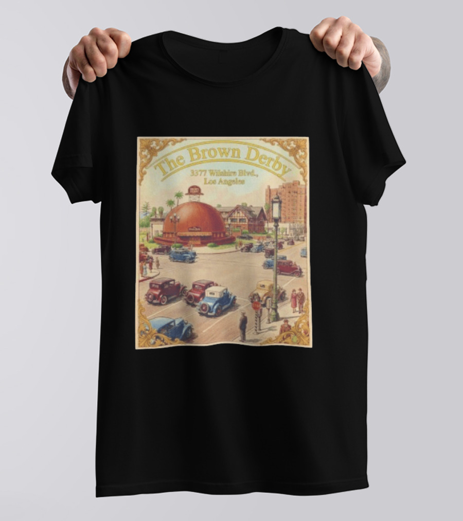 The Brown Derby 3377 Wilshire Blvd Los Angeles T-Shirt