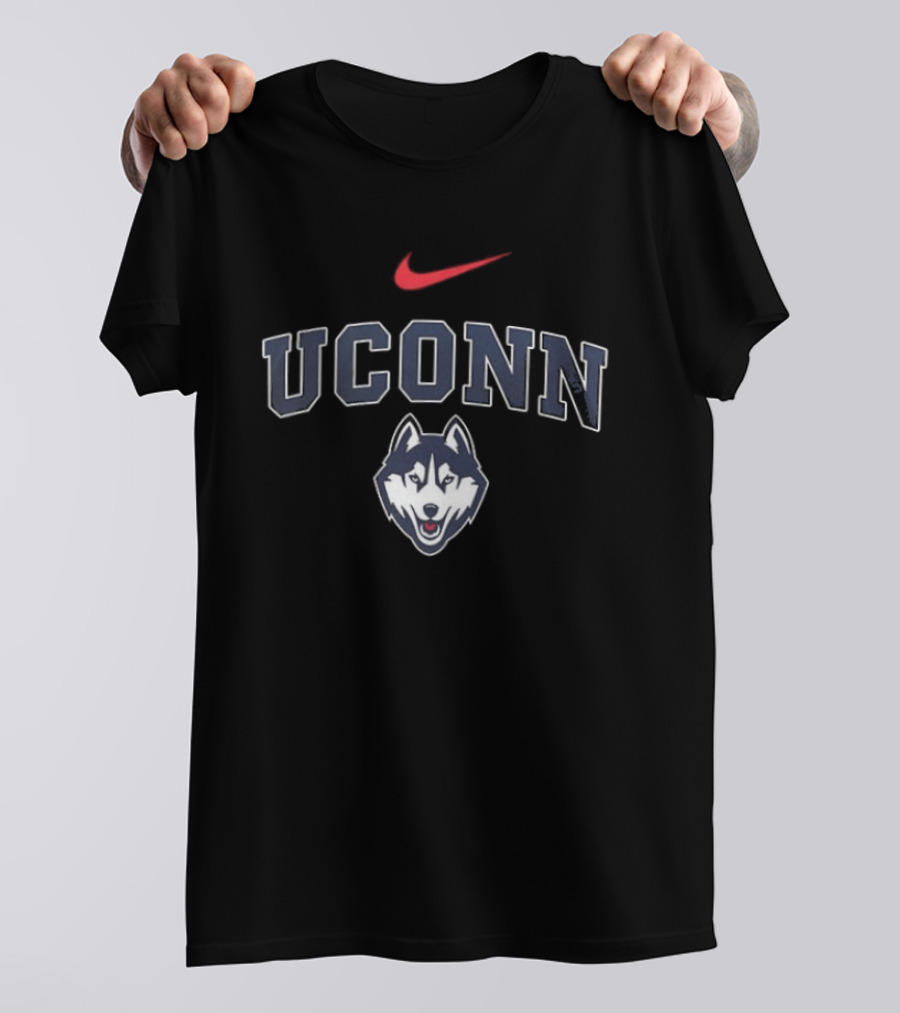 UConn Huskies Nike Logo 2026 NCAA Grateful Again T-Shirt