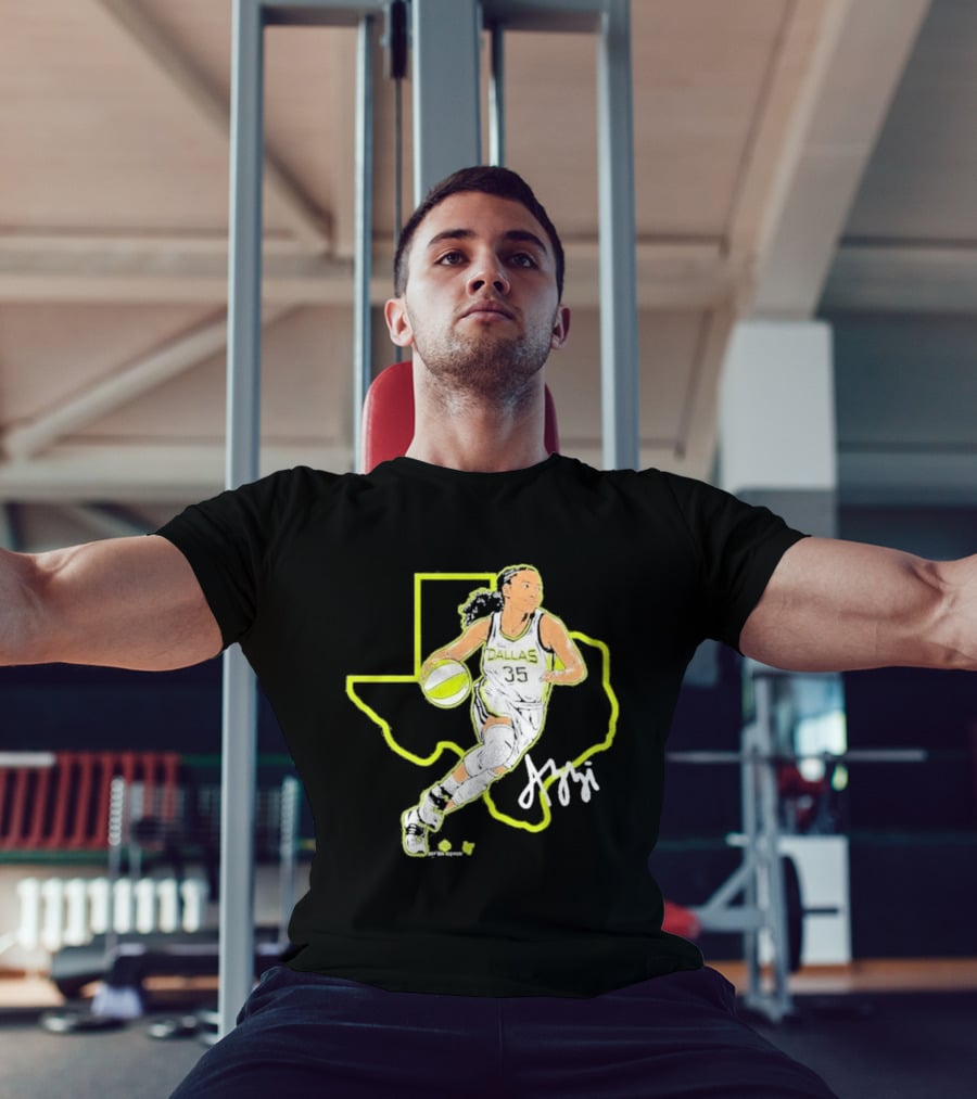 Azzi Fudd Dallas Basketball Star Texas T-Shirt