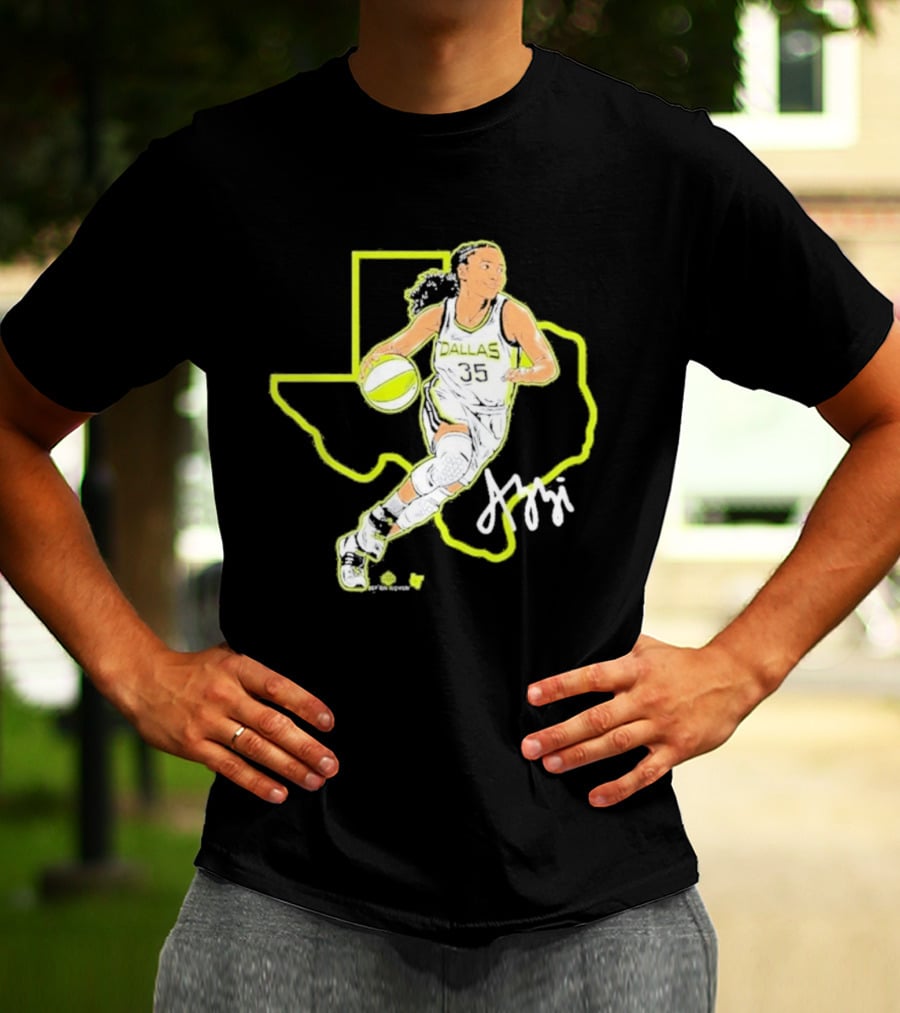 Azzi Fudd Dallas Basketball Star Texas T-Shirt