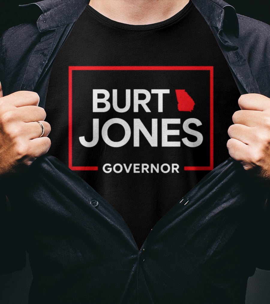 Burt Jones Governor 2026 Georgia Campaign T-Shirt