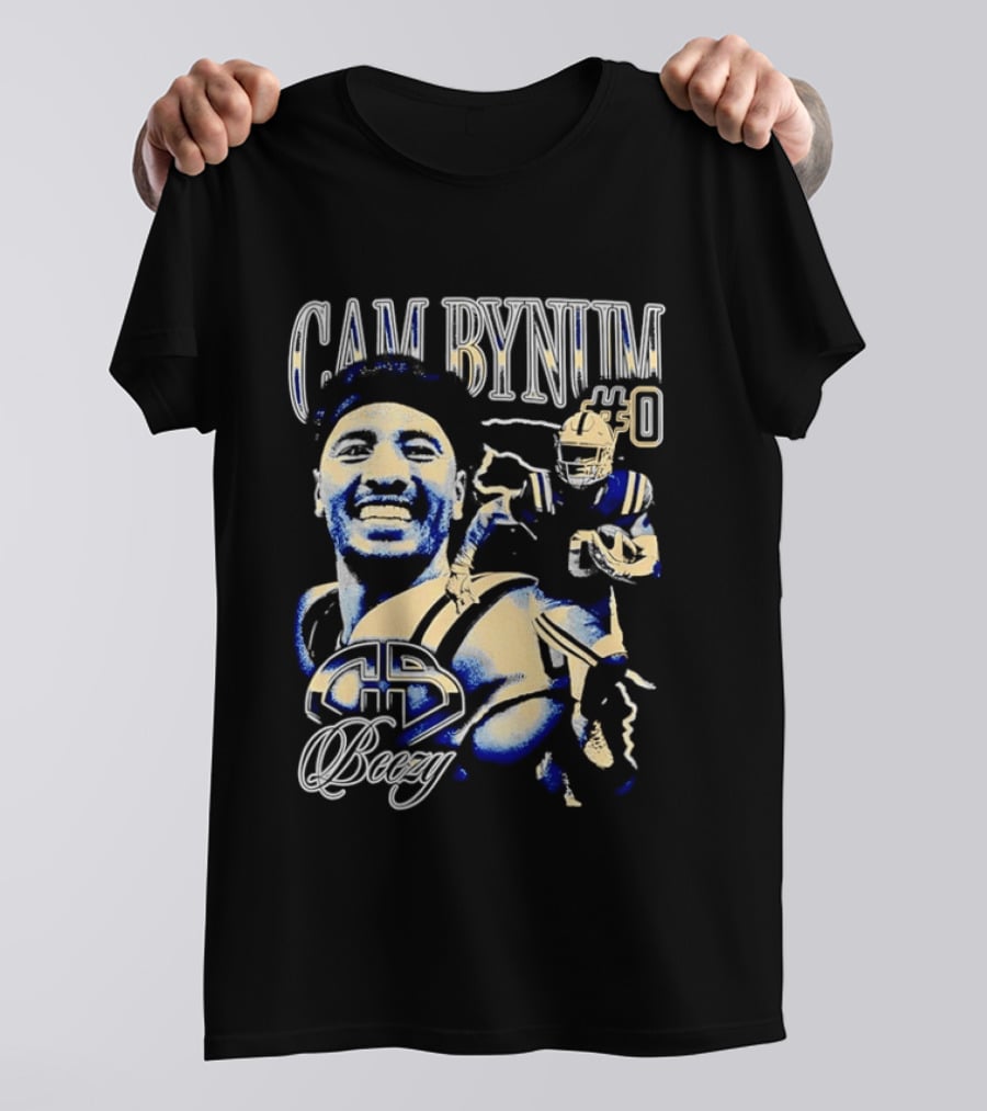 Cam Bynum #0 Colts Football 2024 T-Shirt
