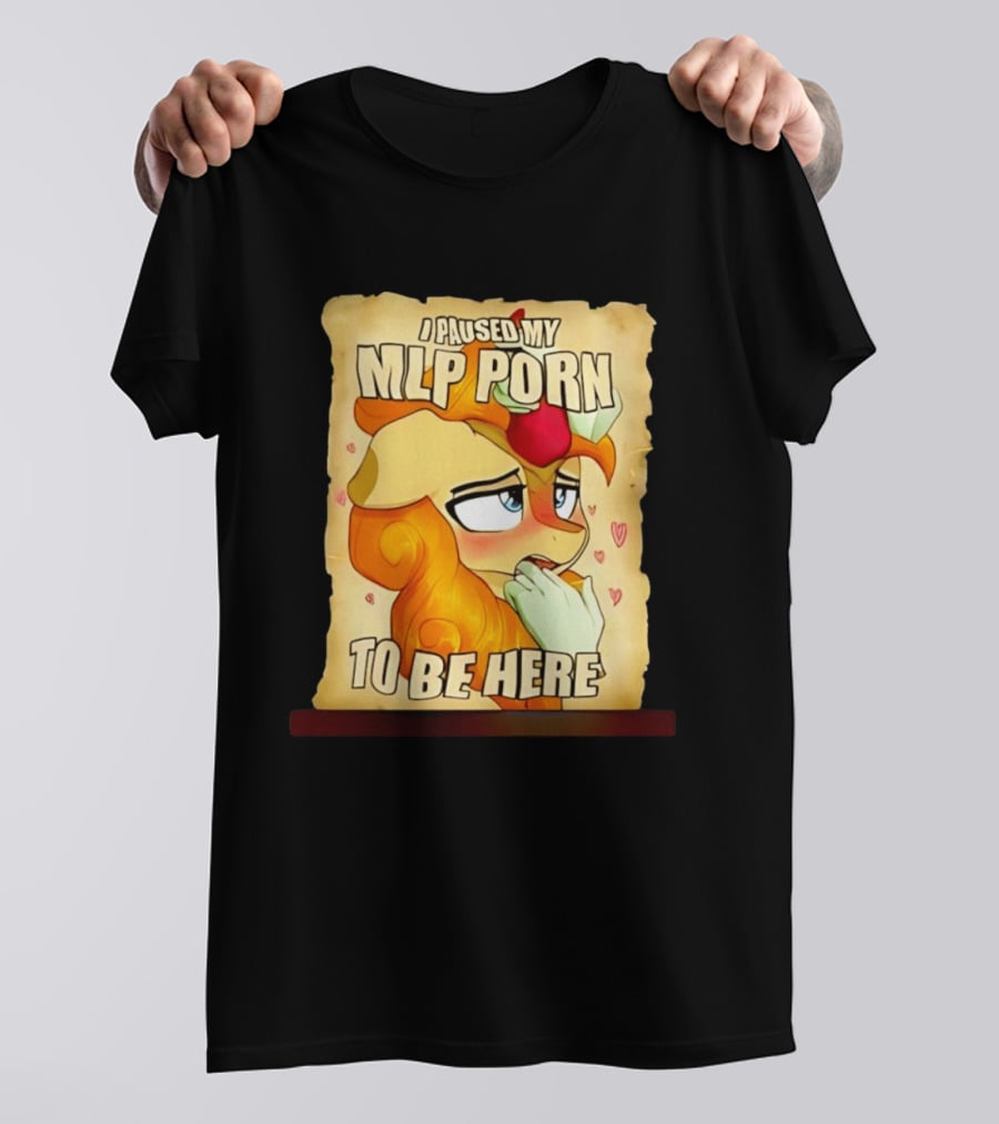 I Paused My MLP Porn To Be Here My Little Pony T-Shirt