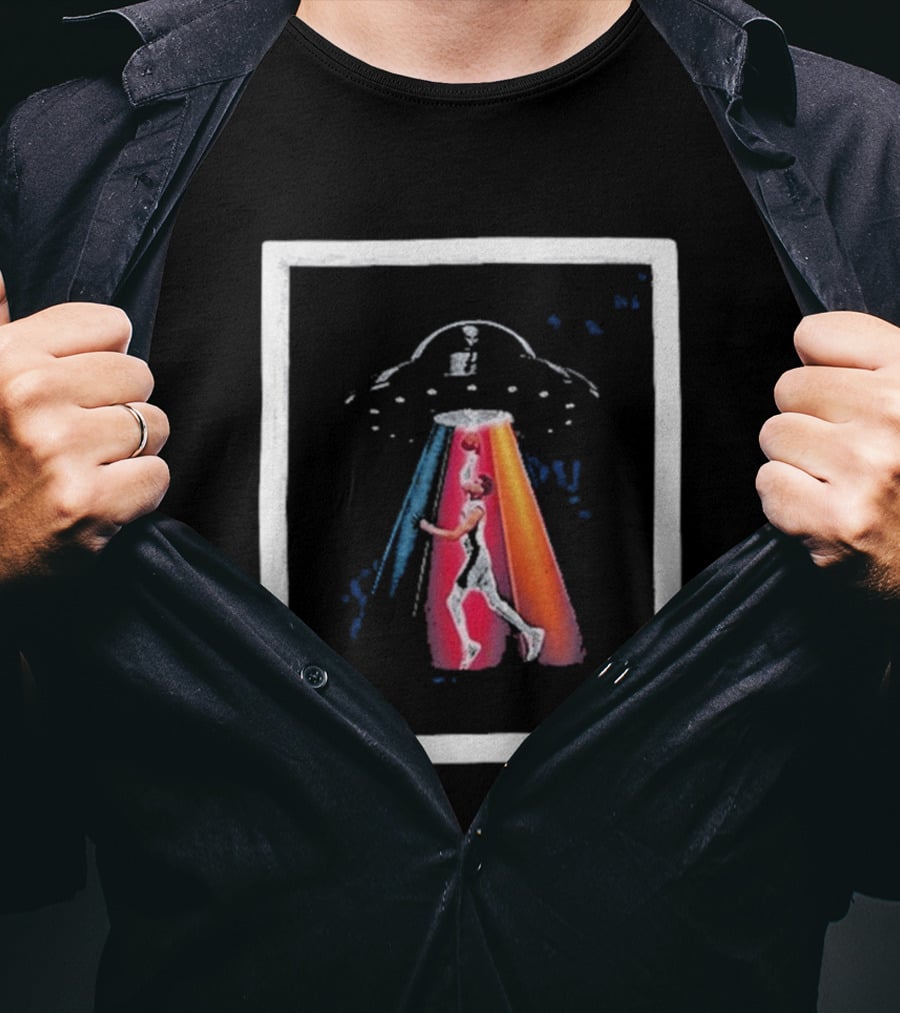 El Wembalien Victor Wembanyama UFO San Antonio Spurs NBA Basketball 2026 T-Shirt