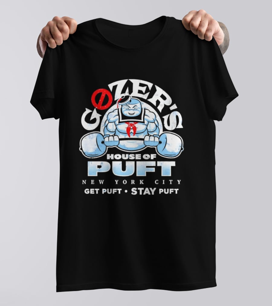 Gozer's House Of Puft New York City Muscular Stay Puft Get Puft Stay Puft T-Shirt