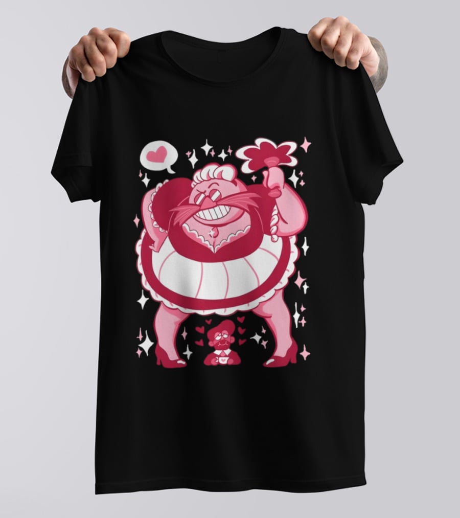 Eggman The Egg Maid Meme Sparkles And Hearts T-Shirt