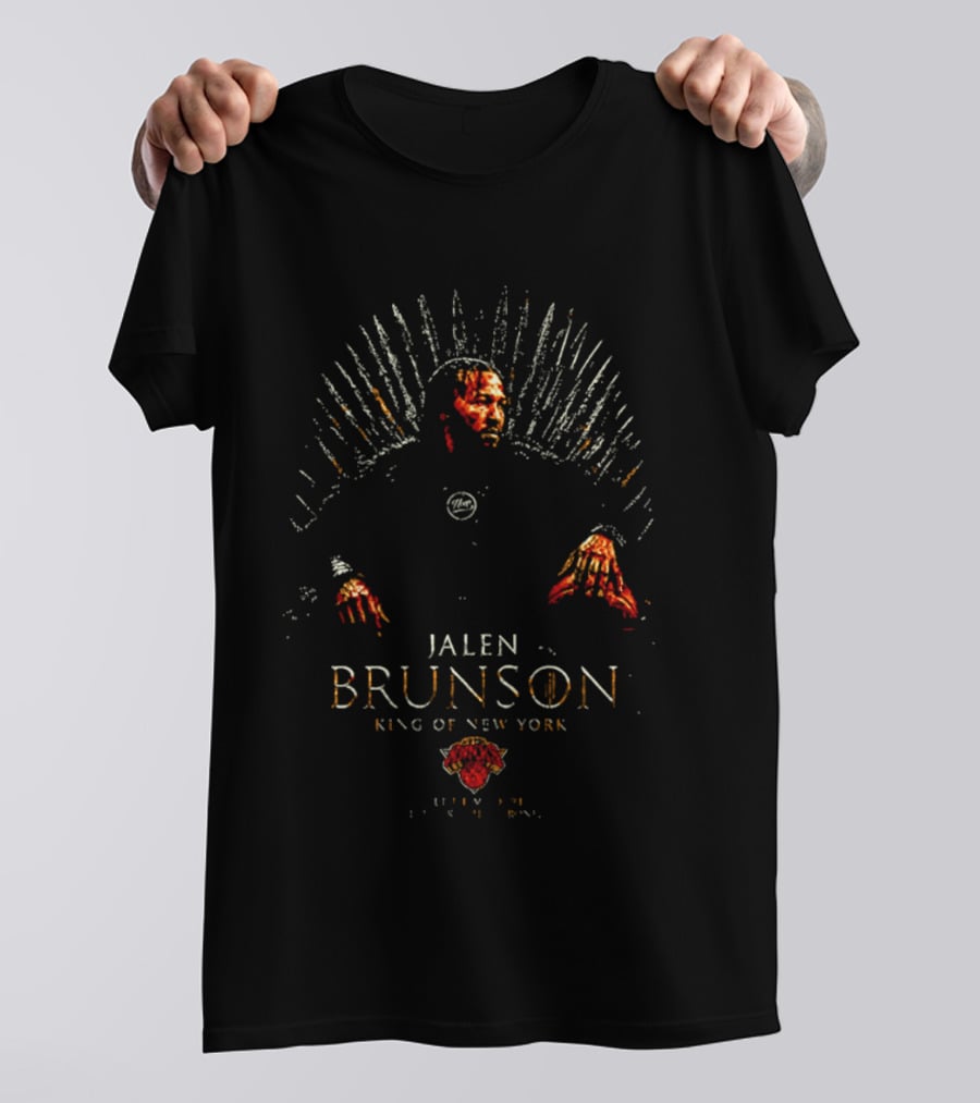 Jalen Brunson King Of New York Let Them Doubt I'll Take The Throne T-Shirt
