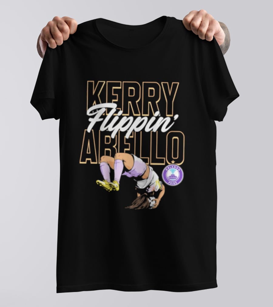 Kerry Abello Flippin Orlando Pride NWSL T-Shirt