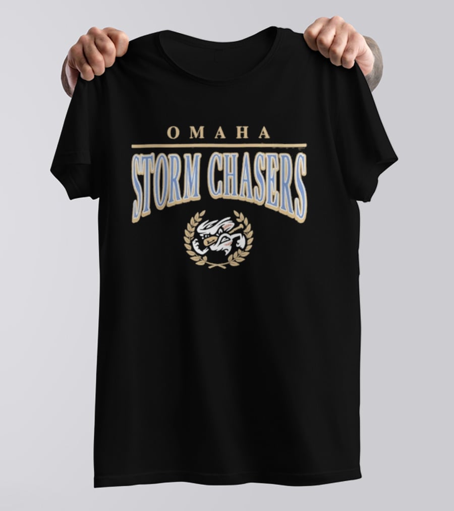 Omaha Storm Chasers Laurel Wreath Team T-Shirt