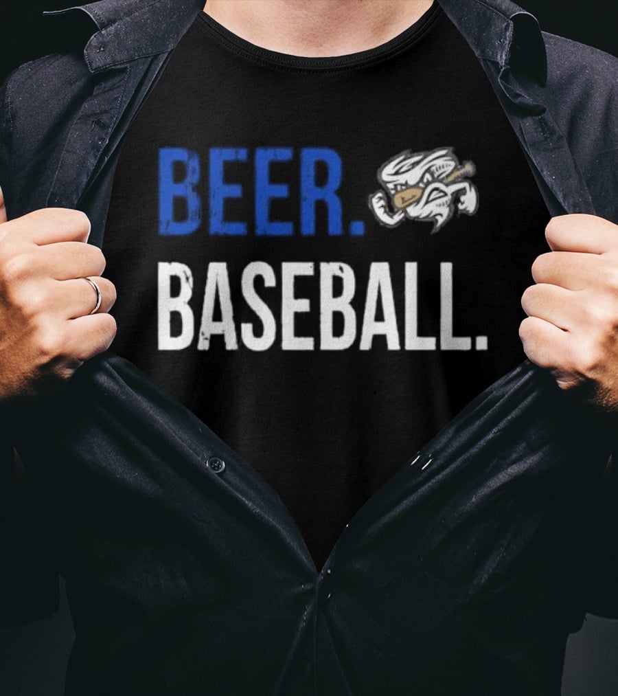 Beer Baseball Omaha Storm Chasers T-Shirt