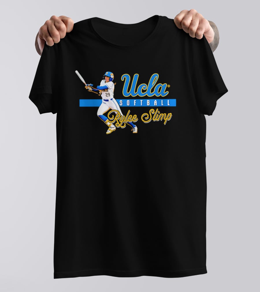 UCLA Softball Rylee Slimp Player Action T-Shirt