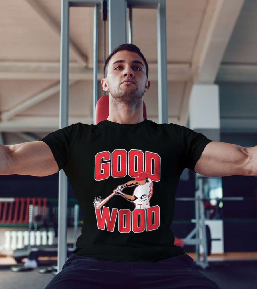 Washington Baseball James Wood Good Wood Slugger Swing T-Shirt