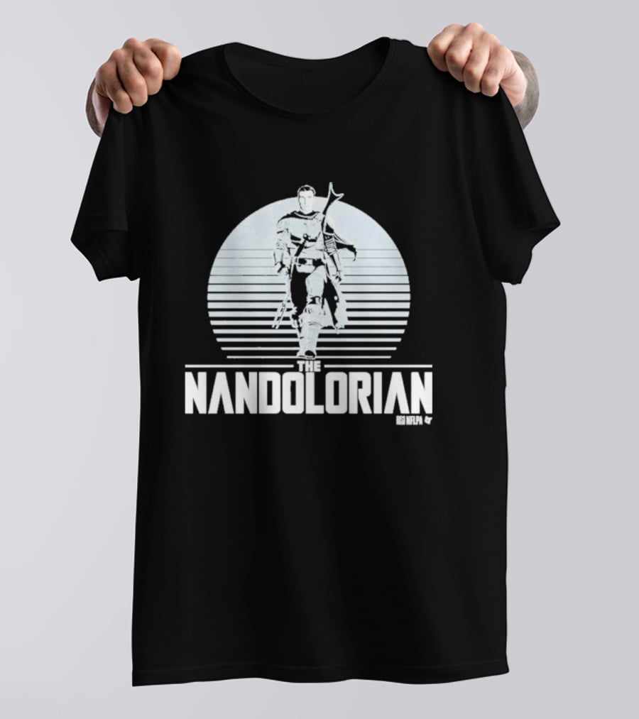 The Nandolorian Fernando Mendoza Mandalorian Parody Star Wars T-Shirt