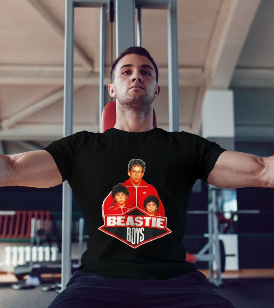 Beastie Boys Red Tracksuit Iconic Hip Hop T-Shirt