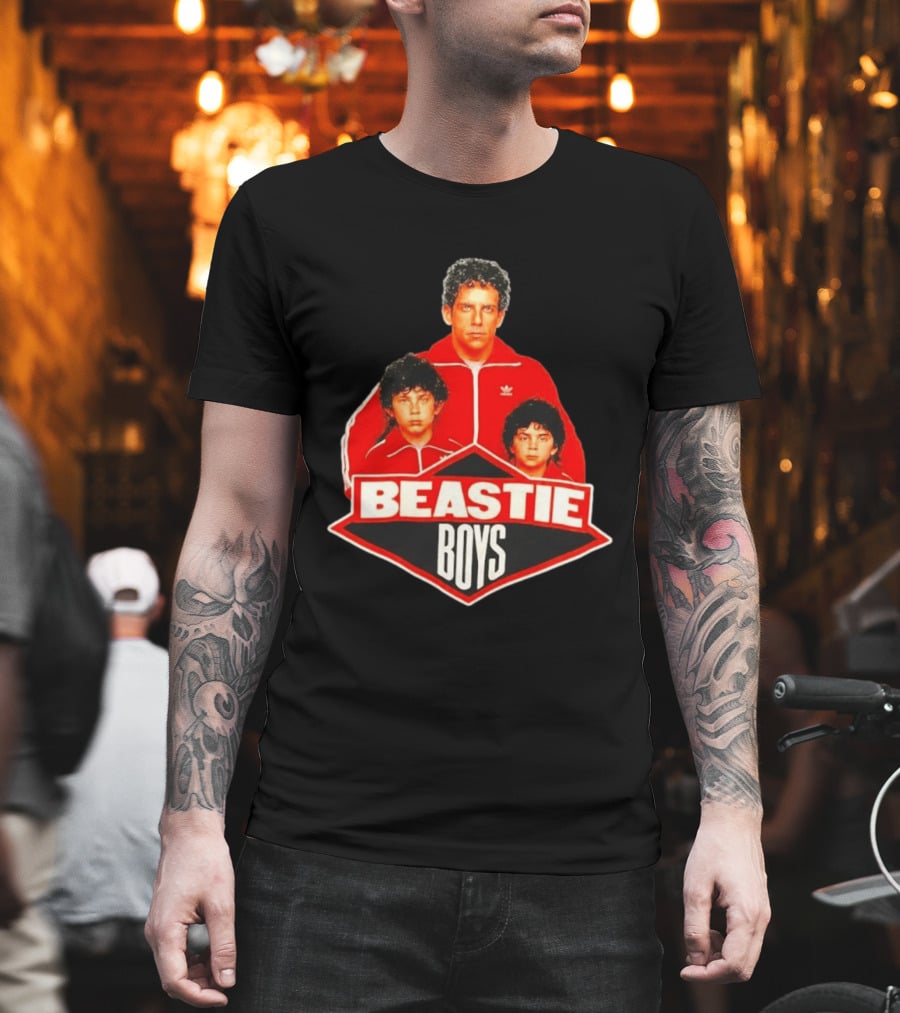Beastie Boys Red Tracksuit Iconic Hip Hop T-Shirt