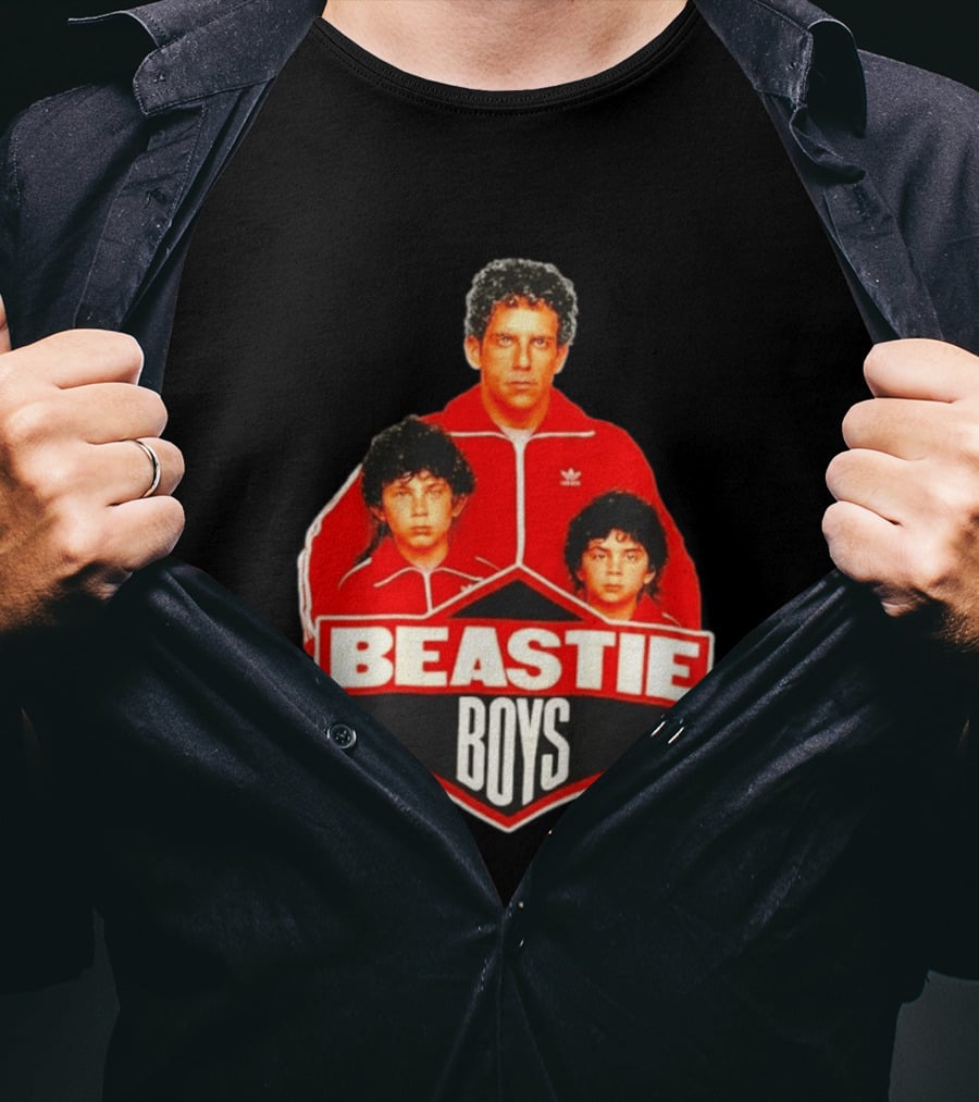 Beastie Boys Red Tracksuit Iconic Hip Hop T-Shirt