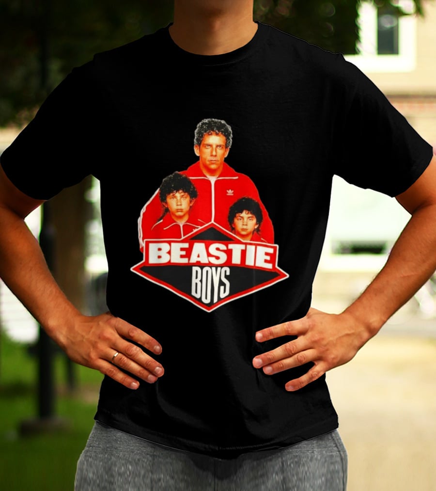 Beastie Boys Red Tracksuit Iconic Hip Hop T-Shirt
