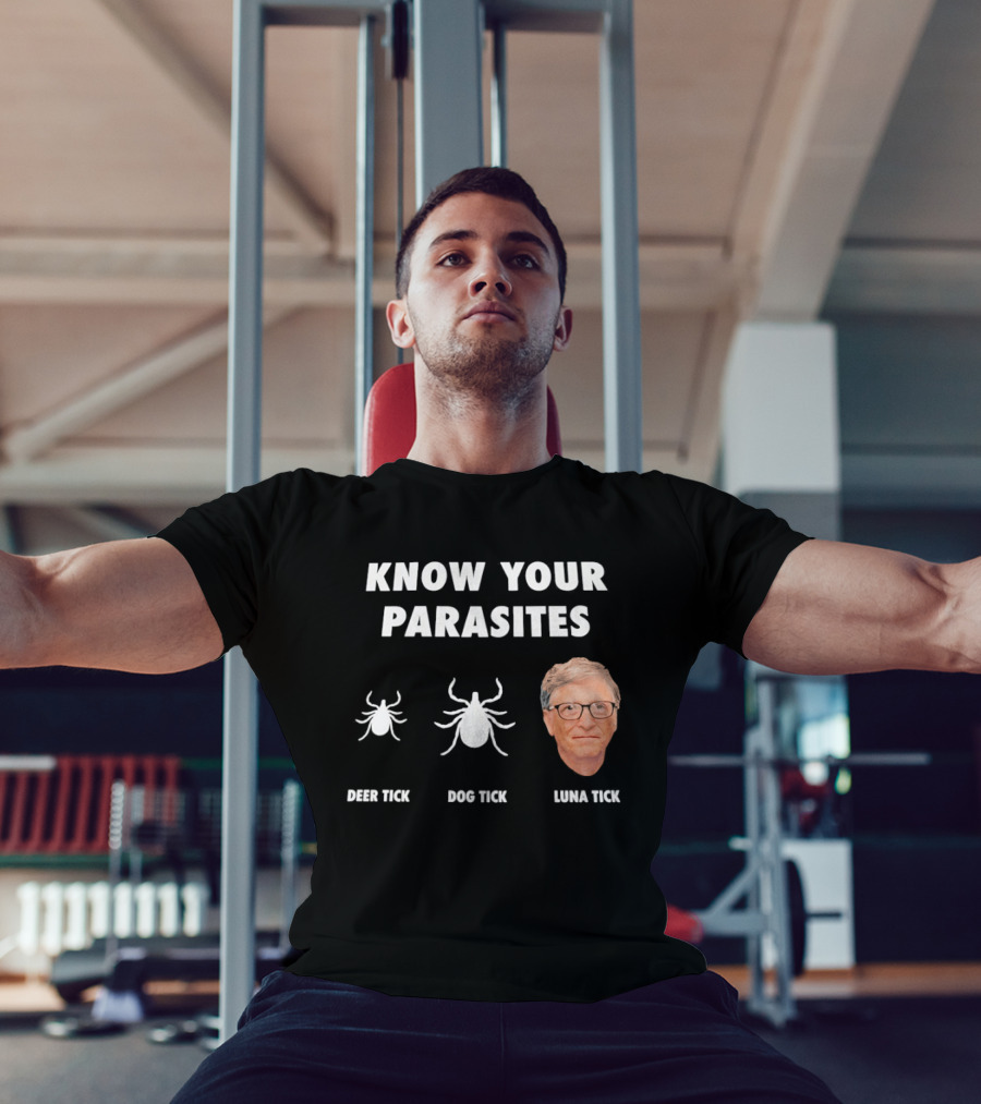 Know Your Parasites Deer Tick Dog Tick Luna Tick T-Shirt