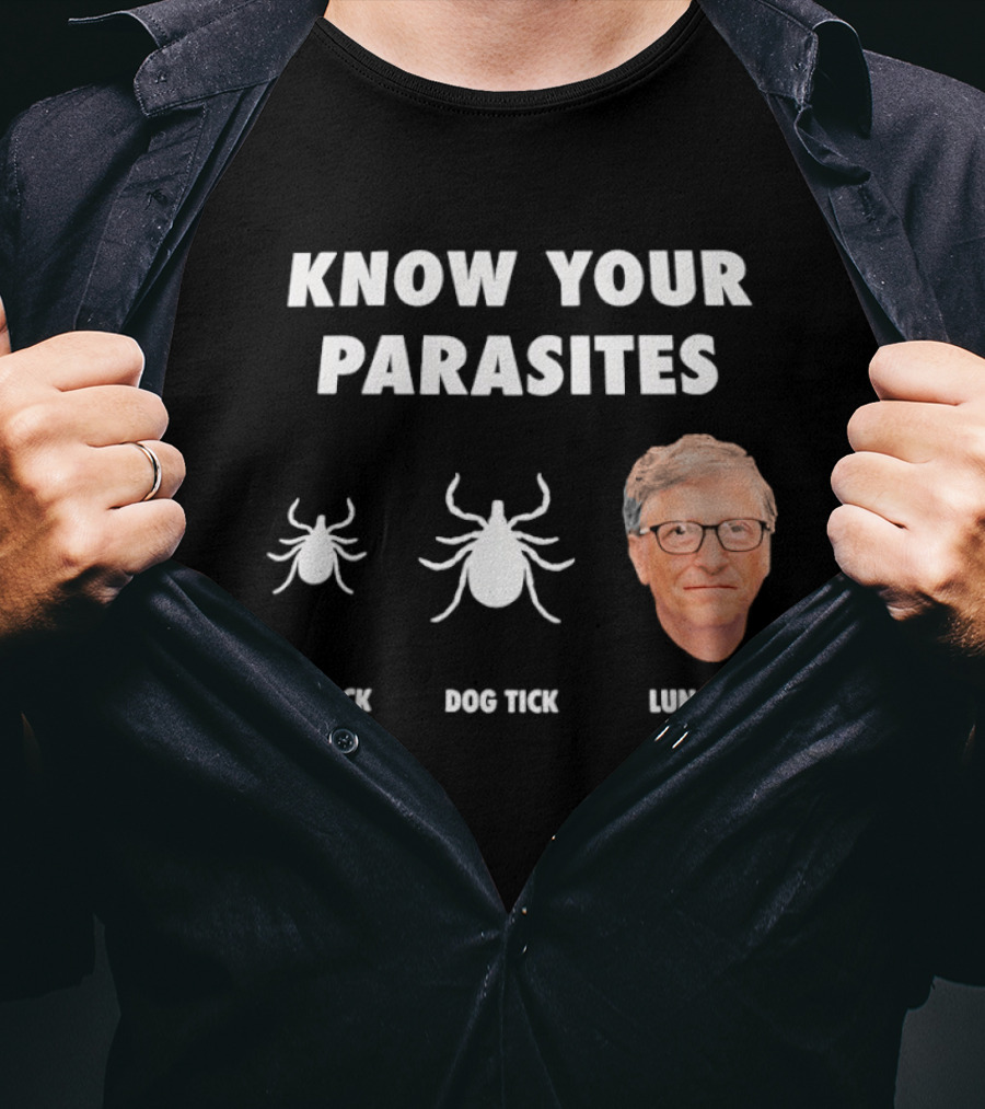 Know Your Parasites Deer Tick Dog Tick Luna Tick T-Shirt