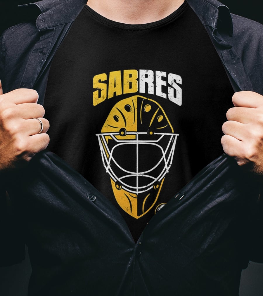 Buffalo Sabres Goalie Mask NHL Sabres T-Shirt
