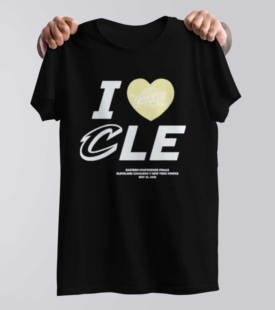 I Love CLE Cleveland Cavaliers Game 4 2026 T-Shirt