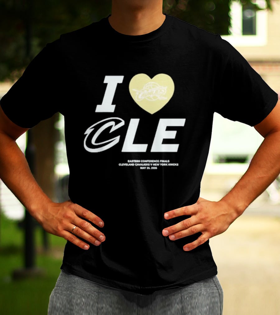 I Love CLE Cleveland Cavaliers Game 4 2026 T-Shirt
