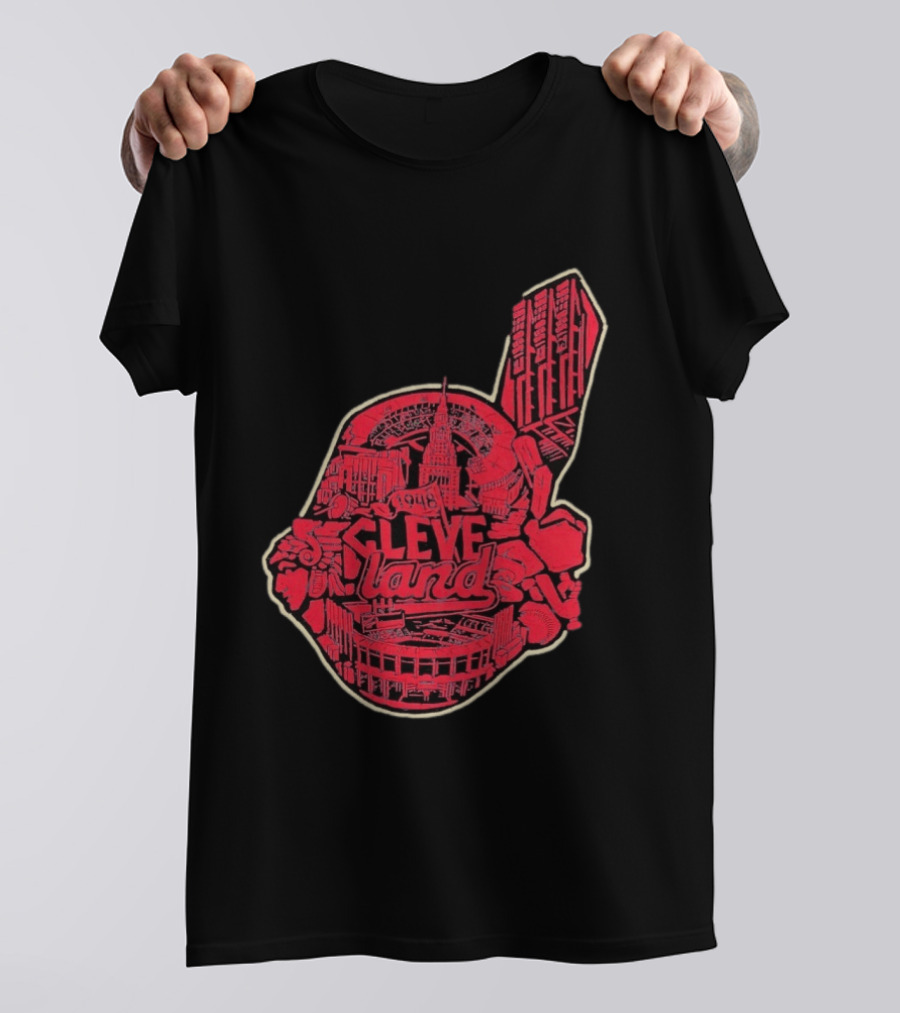 Cleveland Guardians 1948 Terminal Tower Progressive Field CLEVEland T-Shirt