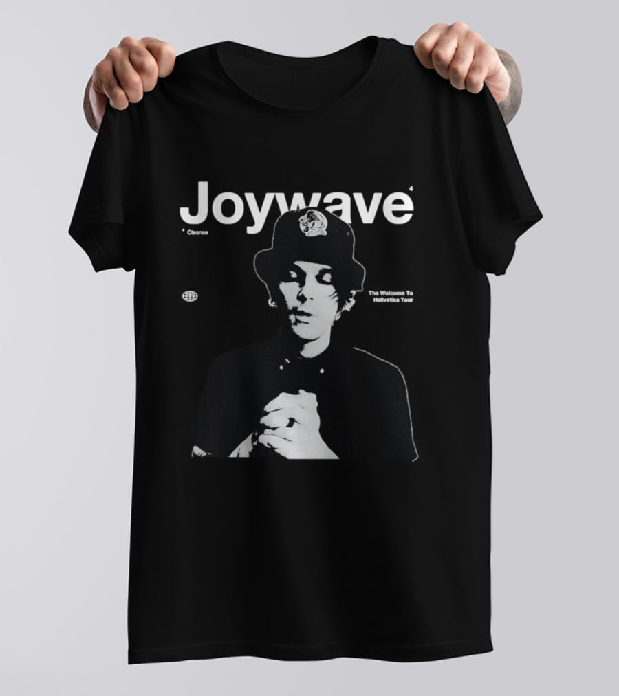 Joywave Daniel Armbruster Welcome To Helvetica Tour Cleanse 4 T-Shirt