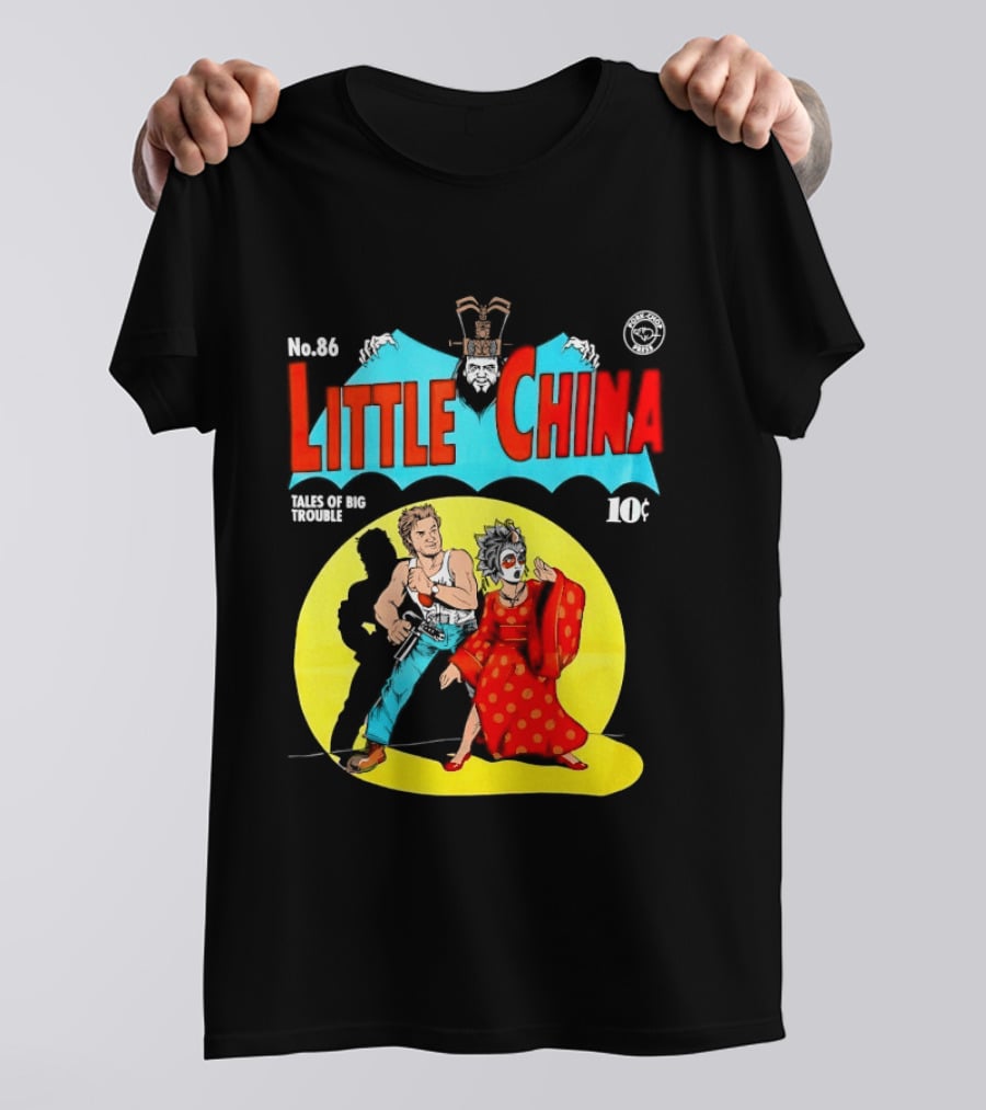 No 86 Little China Jack Burton Gracie Law David Lo Pan Tales Of Big Trouble T-Shirt
