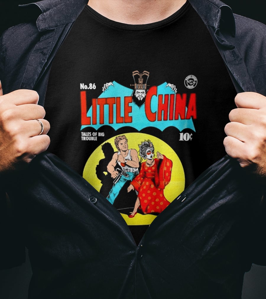 No 86 Little China Jack Burton Gracie Law David Lo Pan Tales Of Big Trouble T-Shirt