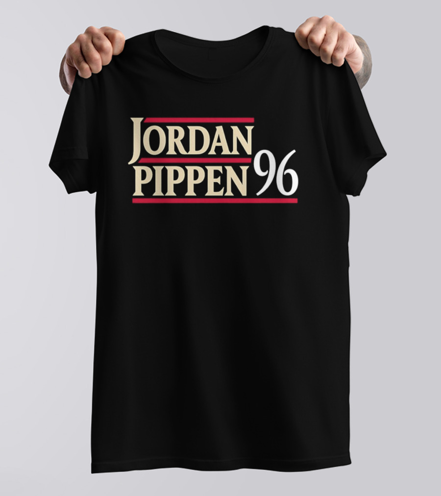 Jordan Pippen 96 Chicago Bulls NBA Classic Stars Dennis Rodman Steve Kerr Phil Jackson T-Shirt