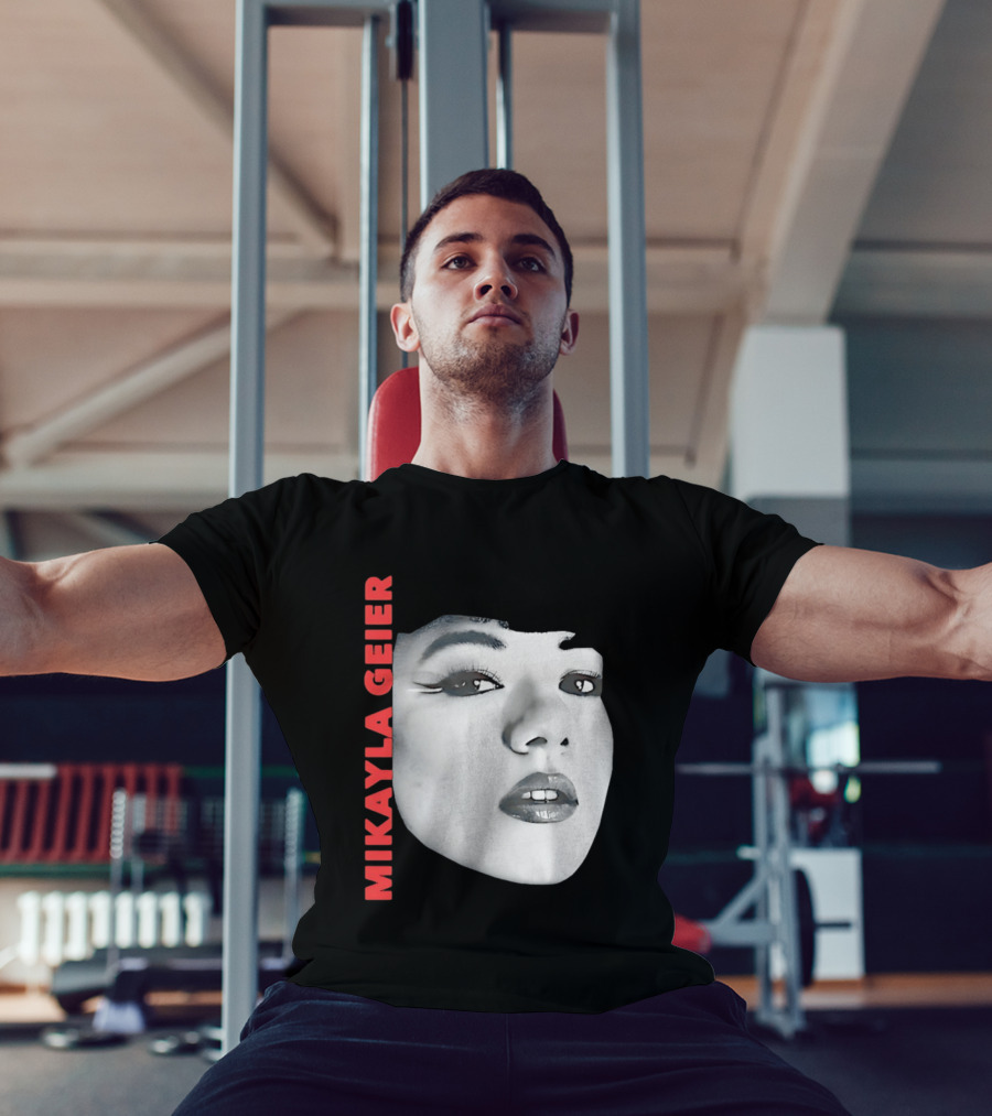 Mikayla Geier UK Tour Bold Monochrome T-Shirt