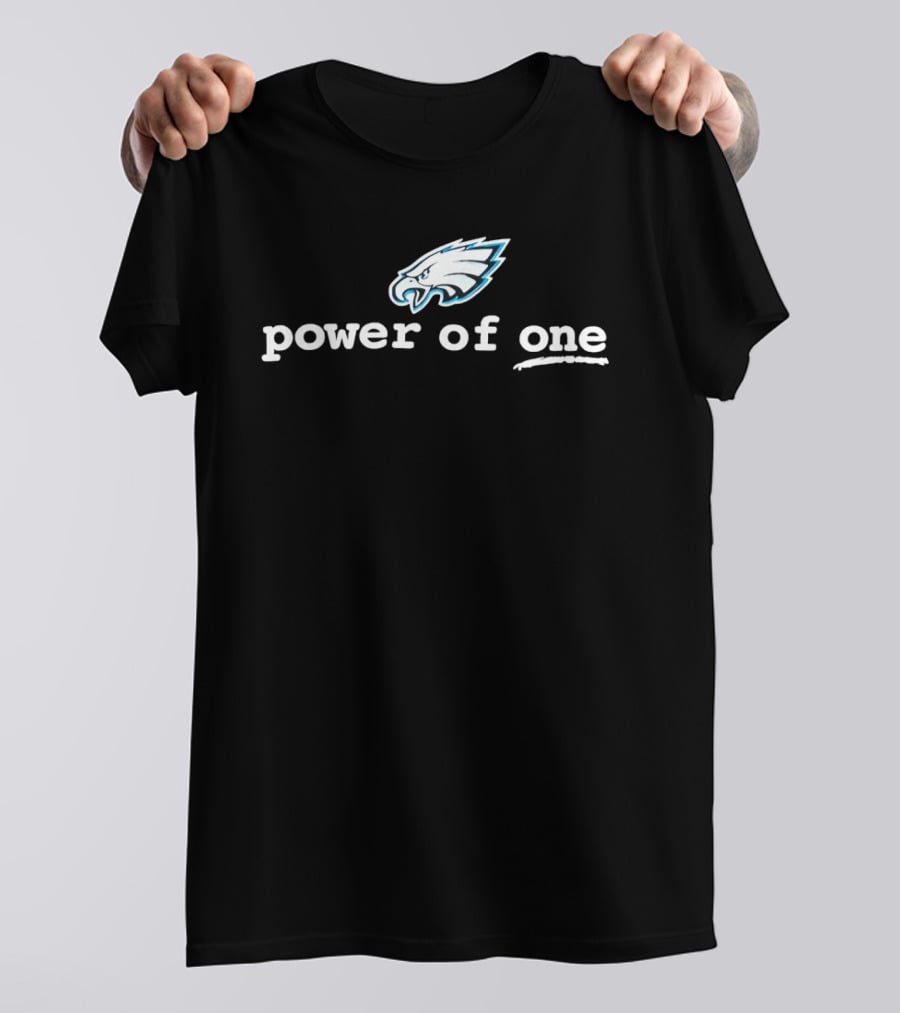 Philadelphia Eagles Power Of One Iconic Team T-Shirt