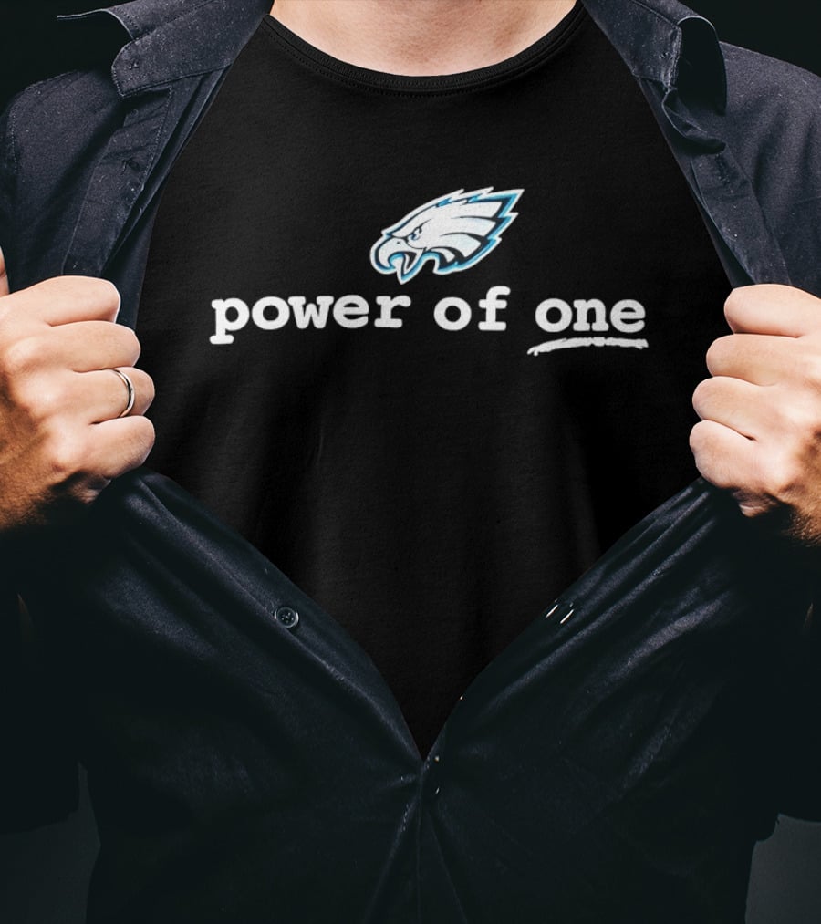 Philadelphia Eagles Power Of One Iconic Team T-Shirt