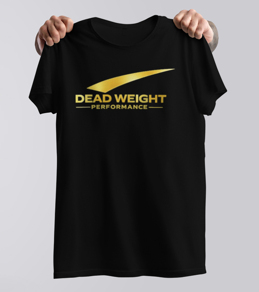 Dead Weight Performance Original Gold Swoosh T-Shirt