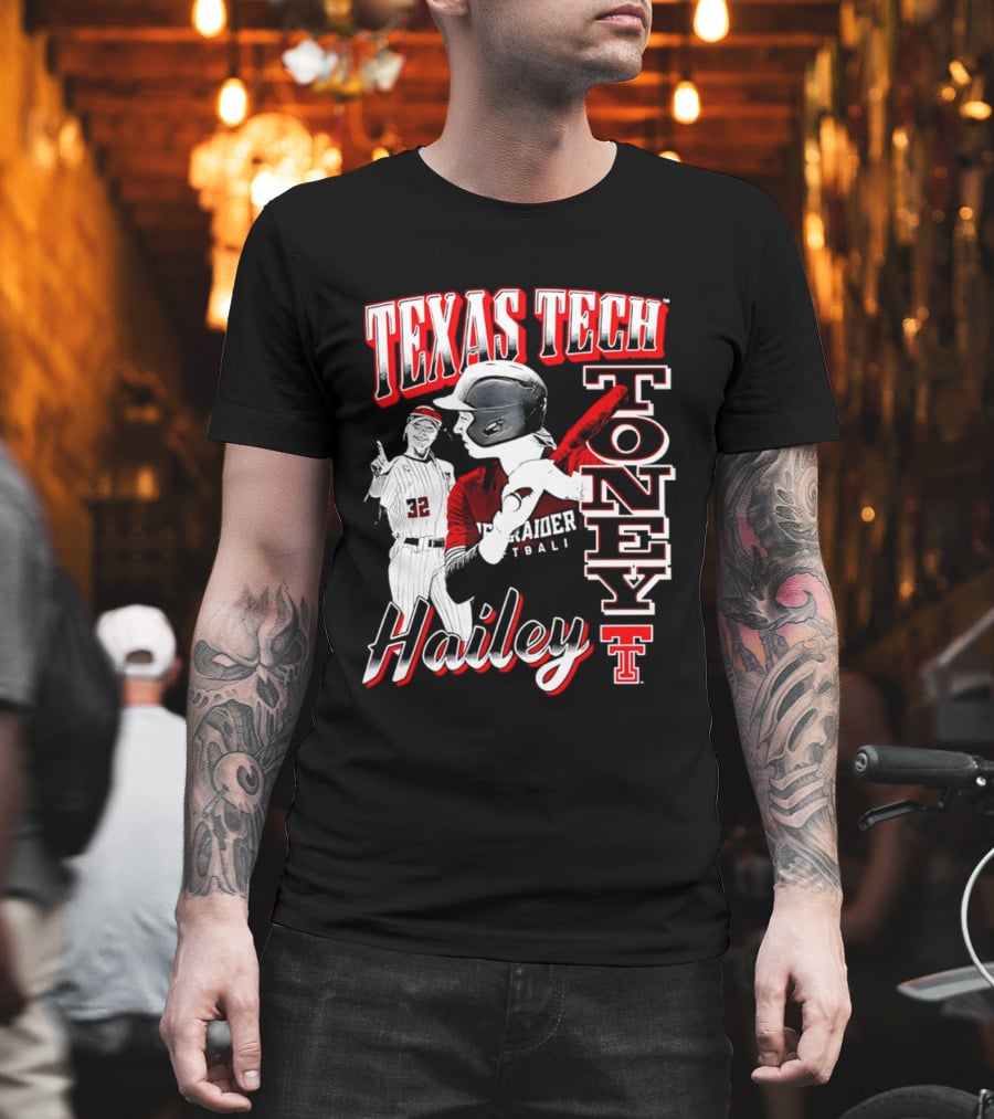 Texas Tech Red Raiders Hailey Toney 32 T-Shirt