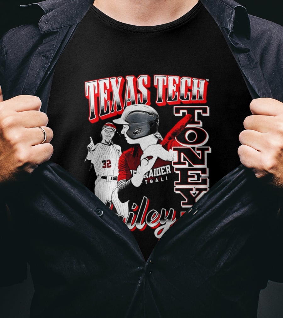 Texas Tech Red Raiders Hailey Toney 32 T-Shirt