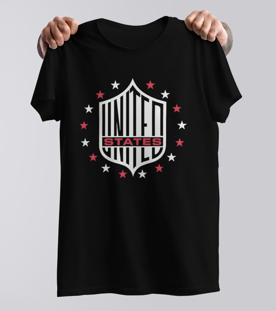 United States National Team Soccer Federation Stars T-Shirt