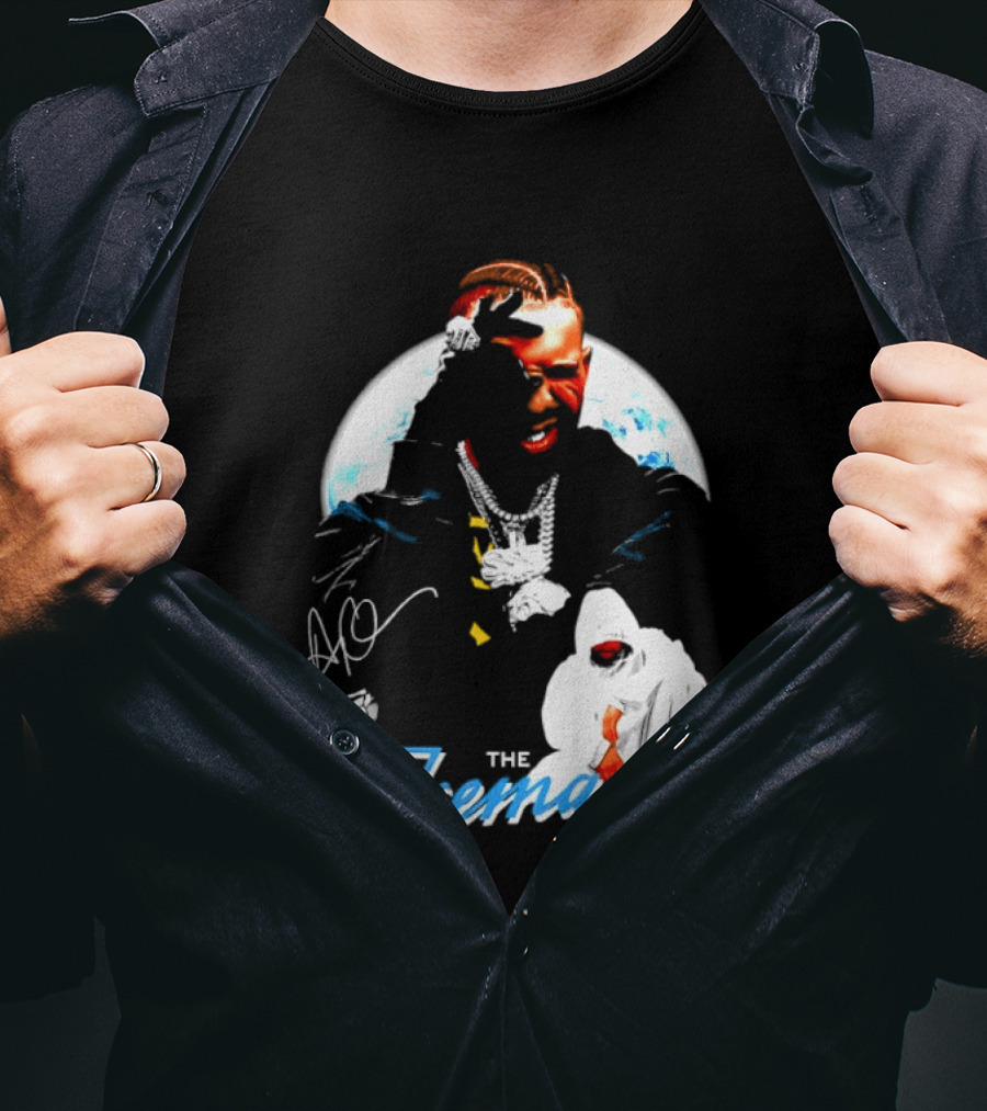 Drake The Iceman Autographed 2026 Design By Cesar T-Shirt